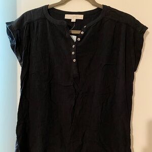 NWTO: LOFT brand, flown Henley shirt, size XSP